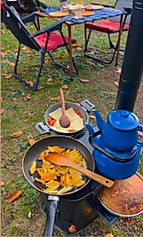 Kuzineli Kamp Sobası