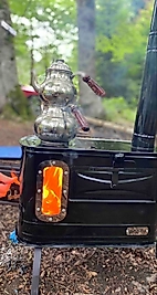 470 SEL CFS ST CAMLI FIRINLI SİYAH KAMP SOBASI