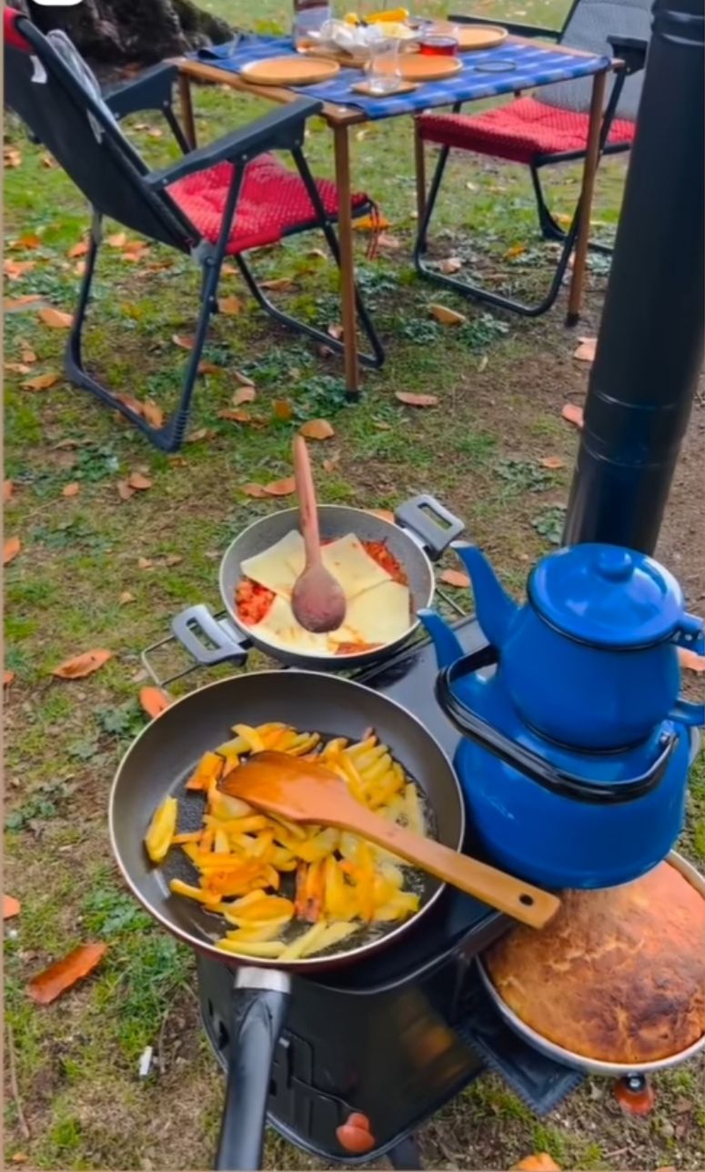 Kuzineli Kamp Sobası